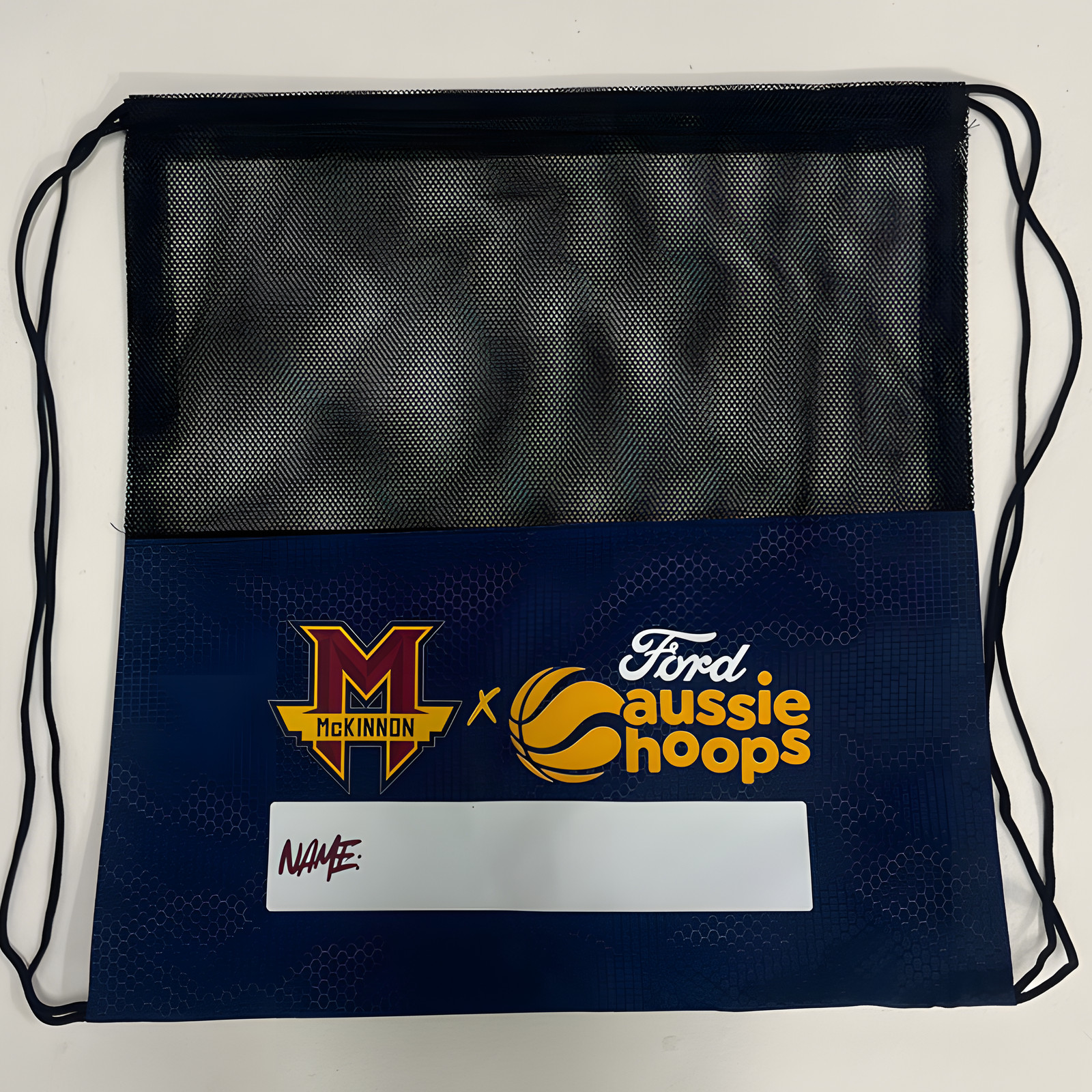 Aussie Hoops Draw String Bag