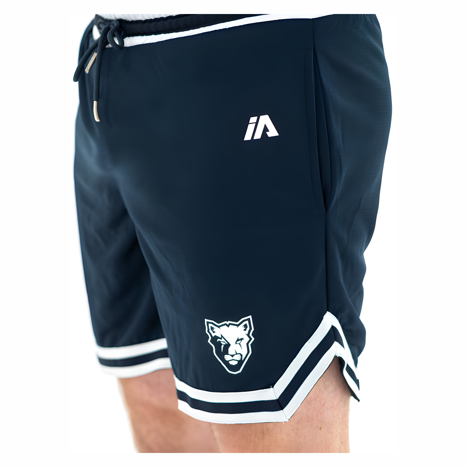 Cougars Casual Shorts Men's (Navy/White)