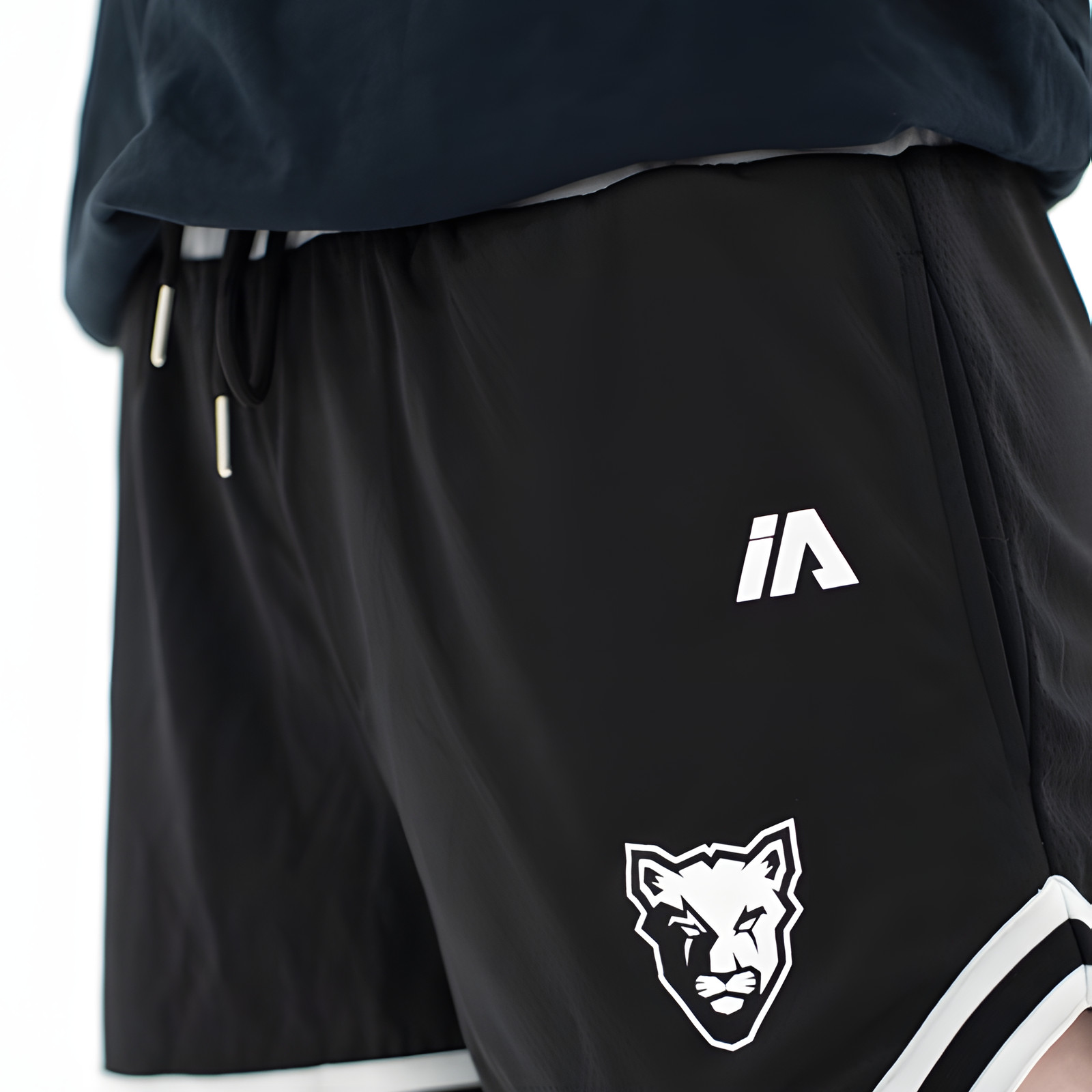 Cougars Casual Shorts Women's (Black/White)