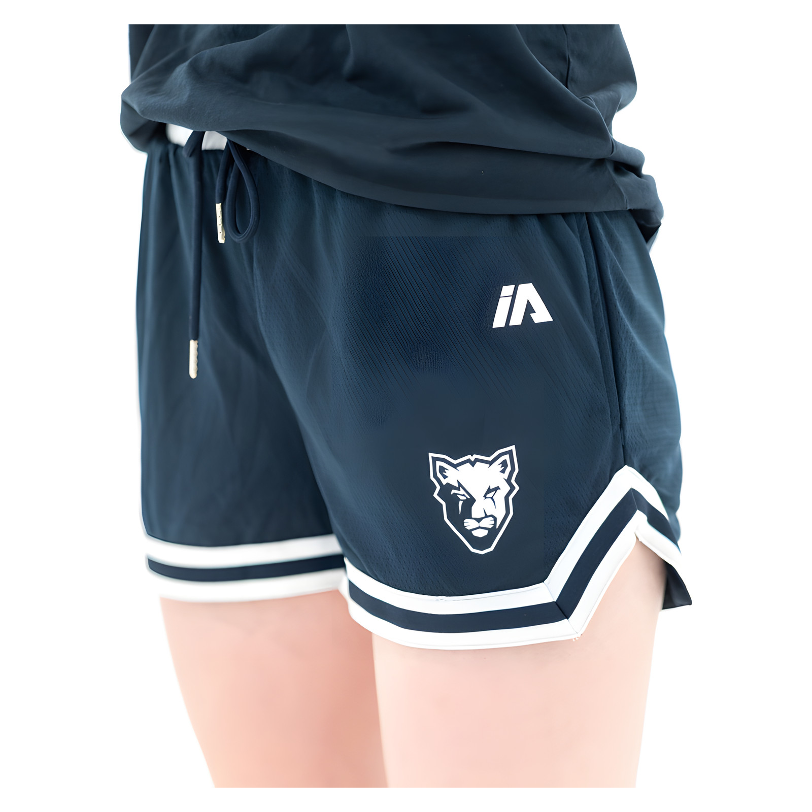 Cougars Casual Shorts Women's (Navy/White)