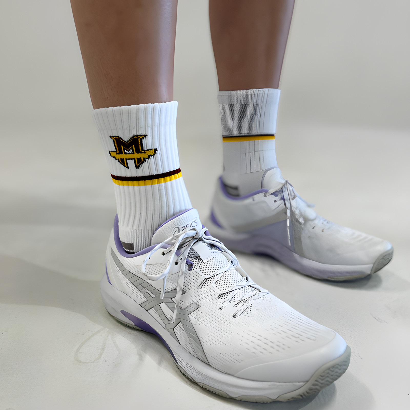 Socks, White McKinnon