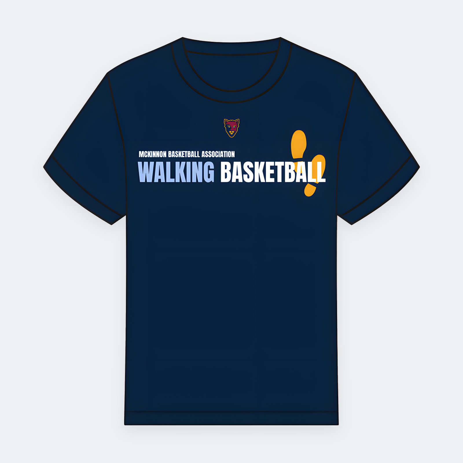 Walking Basketball Tee